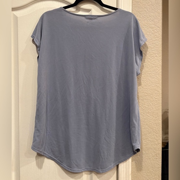 NWT Green Envelope Front Zipper Blouse, Size XL - Picture 4 of 7